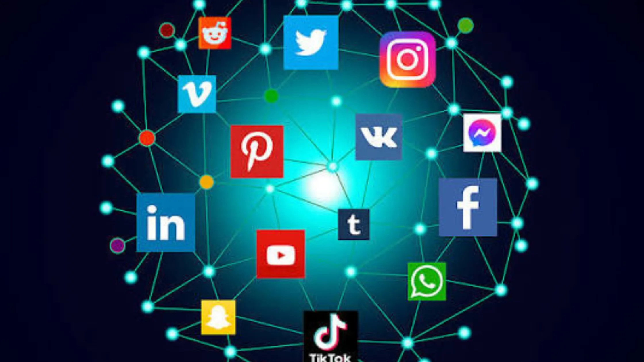 Connected digital marketing and social media channels supporting healthcare patient growth